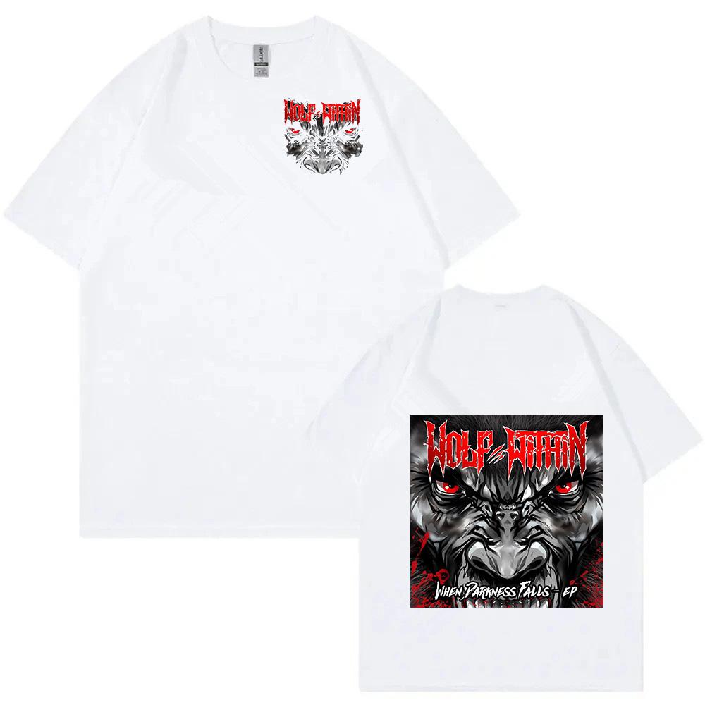 Fierce Gorilla Print Men's T-shirt Breathable T-shirt Clothes Summer Street Clothing Top Large Loose Cotton Short Sleeves