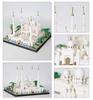 Non-Toxic 1463Pcs Sheikh Zayed Grand Mosque-Abu Dhabi Building Blocks Construction Architecture Construction Bricks Toy Gift For Adult Kid