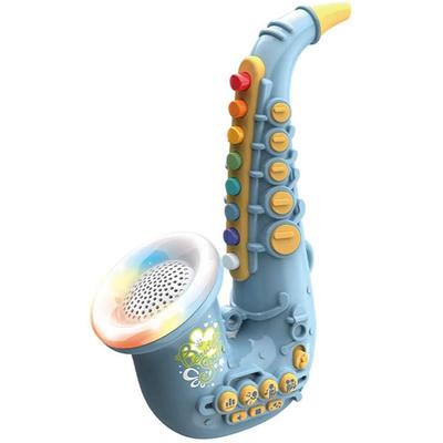 Детские игрушки-саксофоны, музыкальный инструмент, ранняя развивающая музыкальная игрушка для ребенка, подарок на день рождения, Рождество