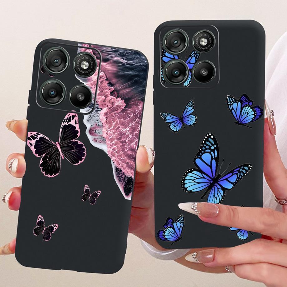 Цветочный Мультяшный Модный Дизайн Чехол Для Телефона Для Motorola Moto G77 G67 5G Funda Мягкий Силикон Матовая Задняя Крышка XT2621-2 XT2621-4