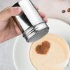 1PC Powdered Sugar Vibrating Sieve with Lid Cinnamon Icing Jar Fine Mesh with Lid Baking Soda, Cocoa, Cornstarch, Coffee