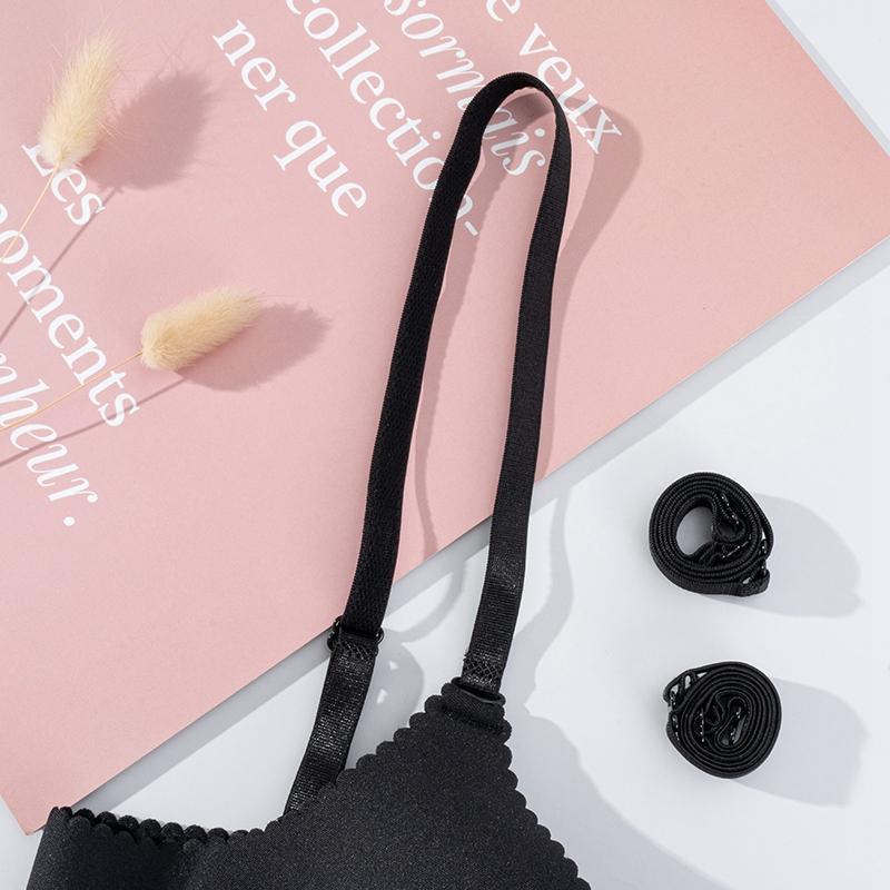 Сексуальный женский нескользящий бюстгальтер на бретелях, женский эластичный бюстгальтер с двойными плечами, женский ремень для бюстгальтера, аксессуары