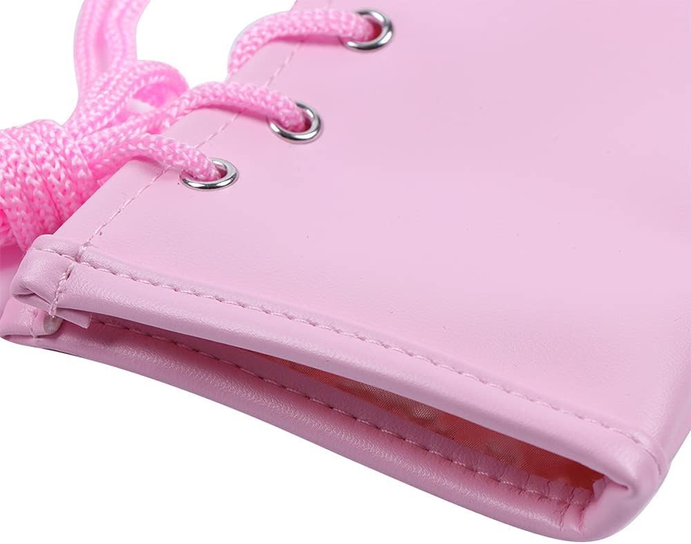 Bondage Leather with Two PU SM Training Dog Adult Sex Toy Handcuffs, Restraints, Gloves, Handcuffs, Locks, Tool, Costume, Sexy, Play, Cosplay, Fetish,