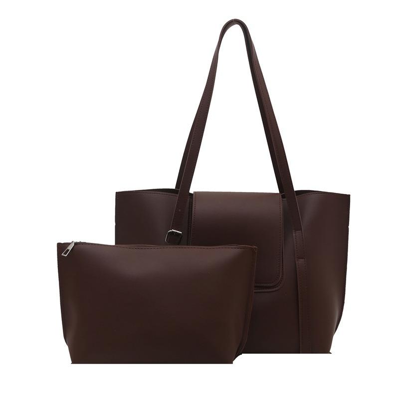 Летний тренд сумка большой вместимости женская модная ретро сумка-тоут для поездок на работу простая наплечная сумка