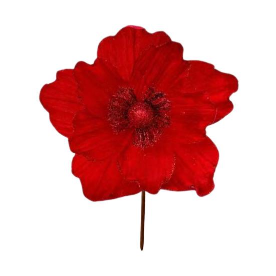 Блестящий искусственный цветок Рождественское украшение DIY Рождественская елка Венок Украшения Искусственный цветок пуансеттии для Рождества Нового года Свадебной вечеринки Праздника