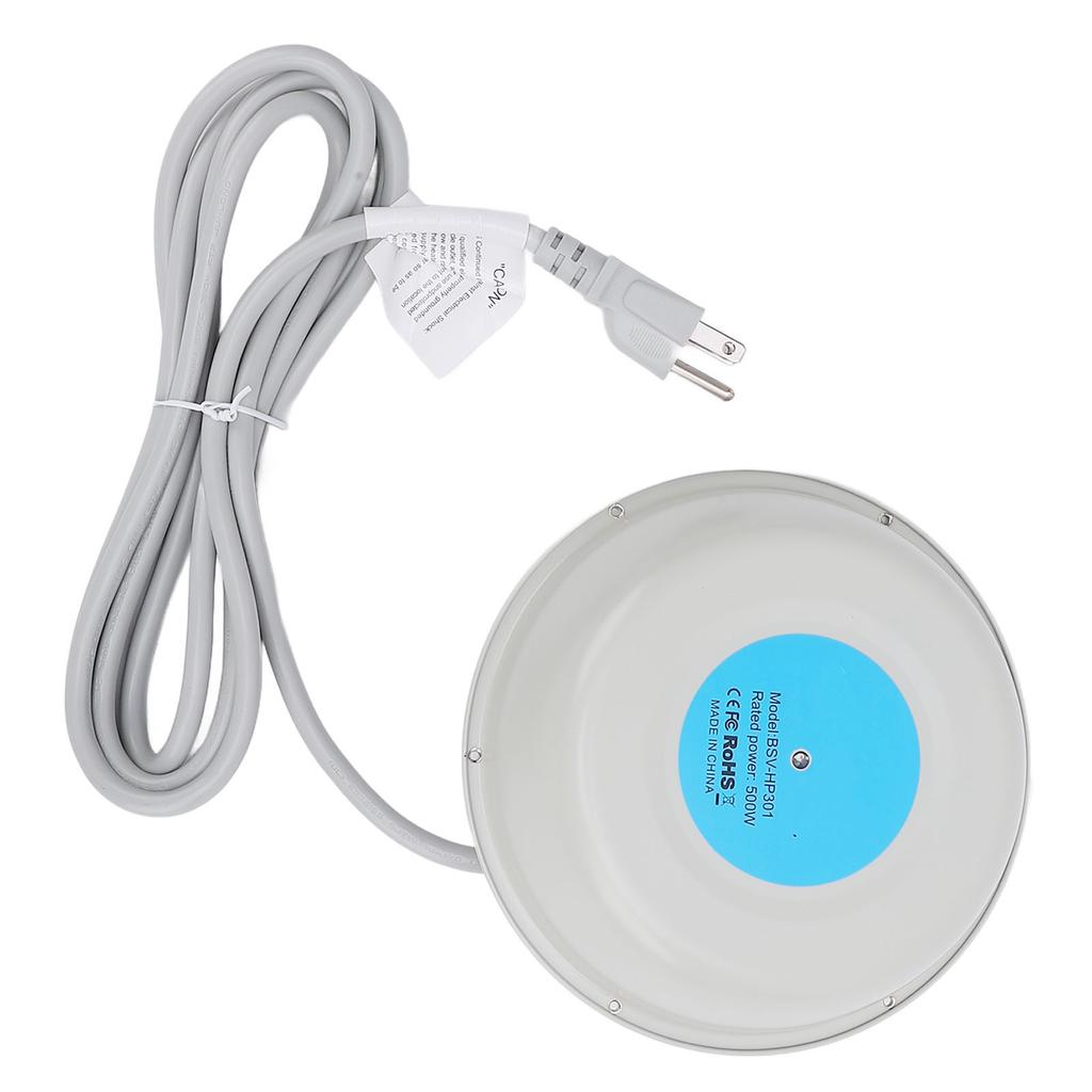 Плавающий нагреватель с 3-метровым кабелем 500 Вт, безопасный и эффективный, защита от укусов, для размораживания рыбы в пруду