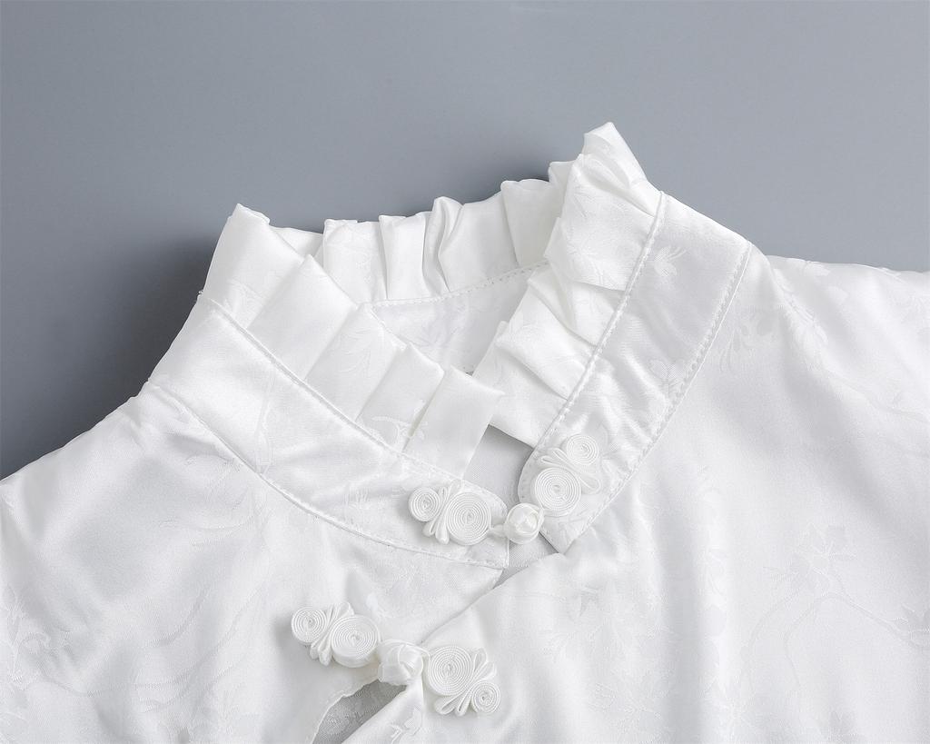 Retro Fake Collar Shirt Women Detachable Shirt Collar False Collar Blouse Women Clothes Accessories Faux Col