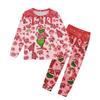 Girls Pants Set Kids Tee Shirt 2PCS Long Sleeve Cartoon Clothing Outfit