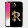 Gold Royal Letter Phone Case For iPhone Samsung Galaxy Redmi Xiaomi Oppo OnePlus Note S A 7 8 9 10 11 12 13 14 20 21 22 23 53 54 Pro Max Plus Ultra