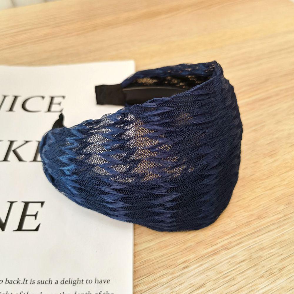 Широкая Повязка на Голову для Умывания Лица в Корейском Стиле для Женщин, Повязка на Волосы, Подарок Маме, с Зубчатым Обручем для Волос