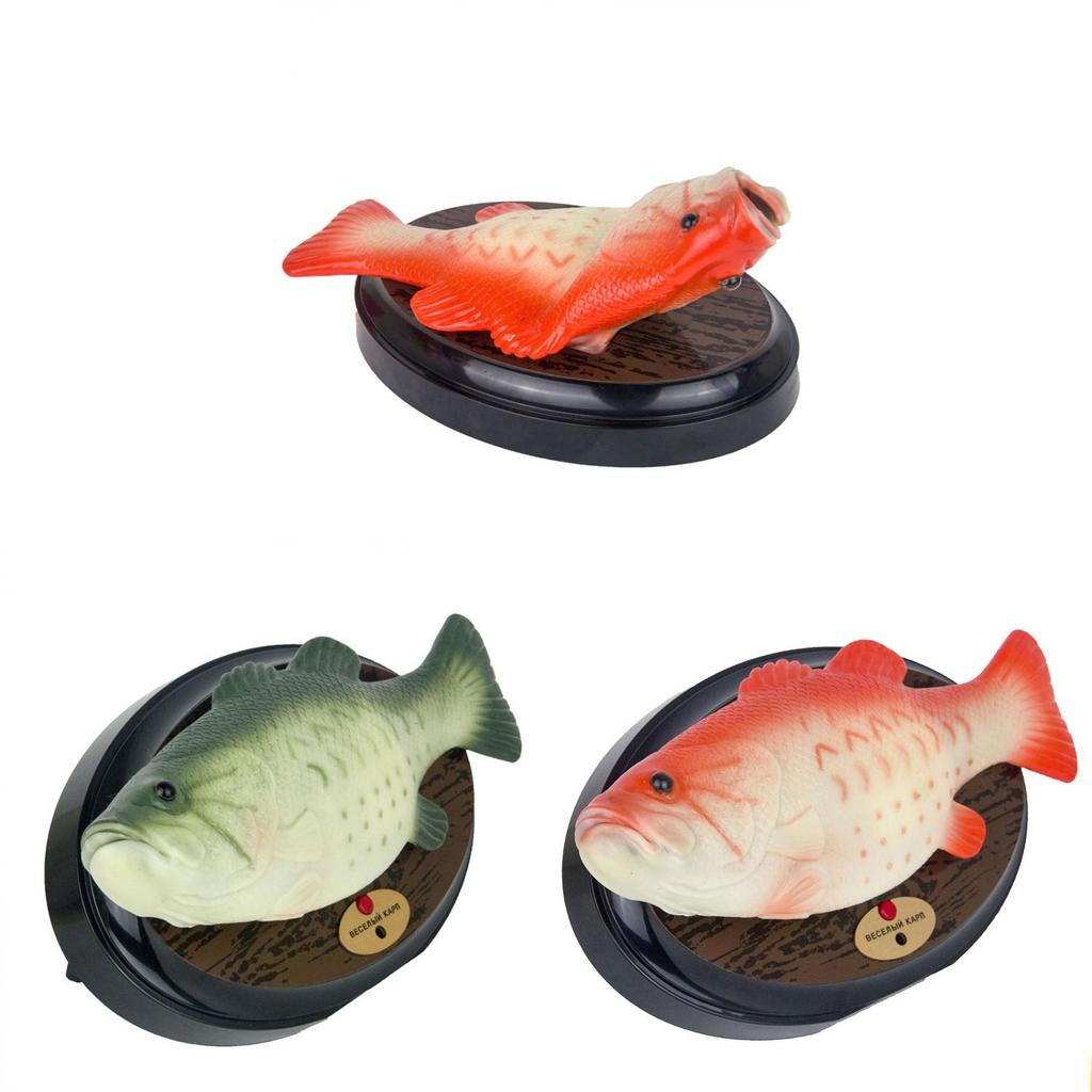 Realistic Moving Electronic Fish Toy With Singing And Dancing For Childrens Play