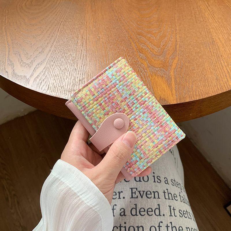 Fashion New Women's Wallet Portable Women's Wallet coin purse Ladies Clutch card holder Compact Color Small Coin Purse Money Bag