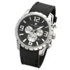 Watch Chronograph Business Analog Quartz Black SSBKBK with Cross [Salvatore Marra] Men's