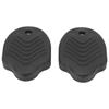 1 Pair Cycling Cleats Cover Rubber Bike Shoe Cleats Protective Cover for Mountain Bike Black