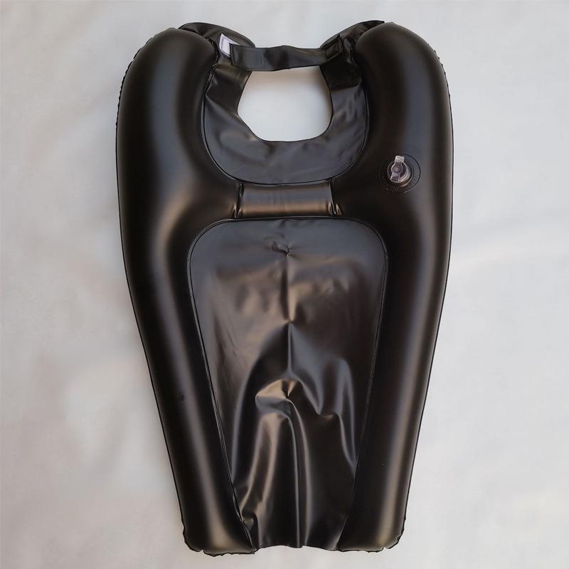 Утолщенная ПВХ надувная раковина для мытья головы со встроенной подушкой для лежачих больных, пожилых людей, беременных женщин и детей