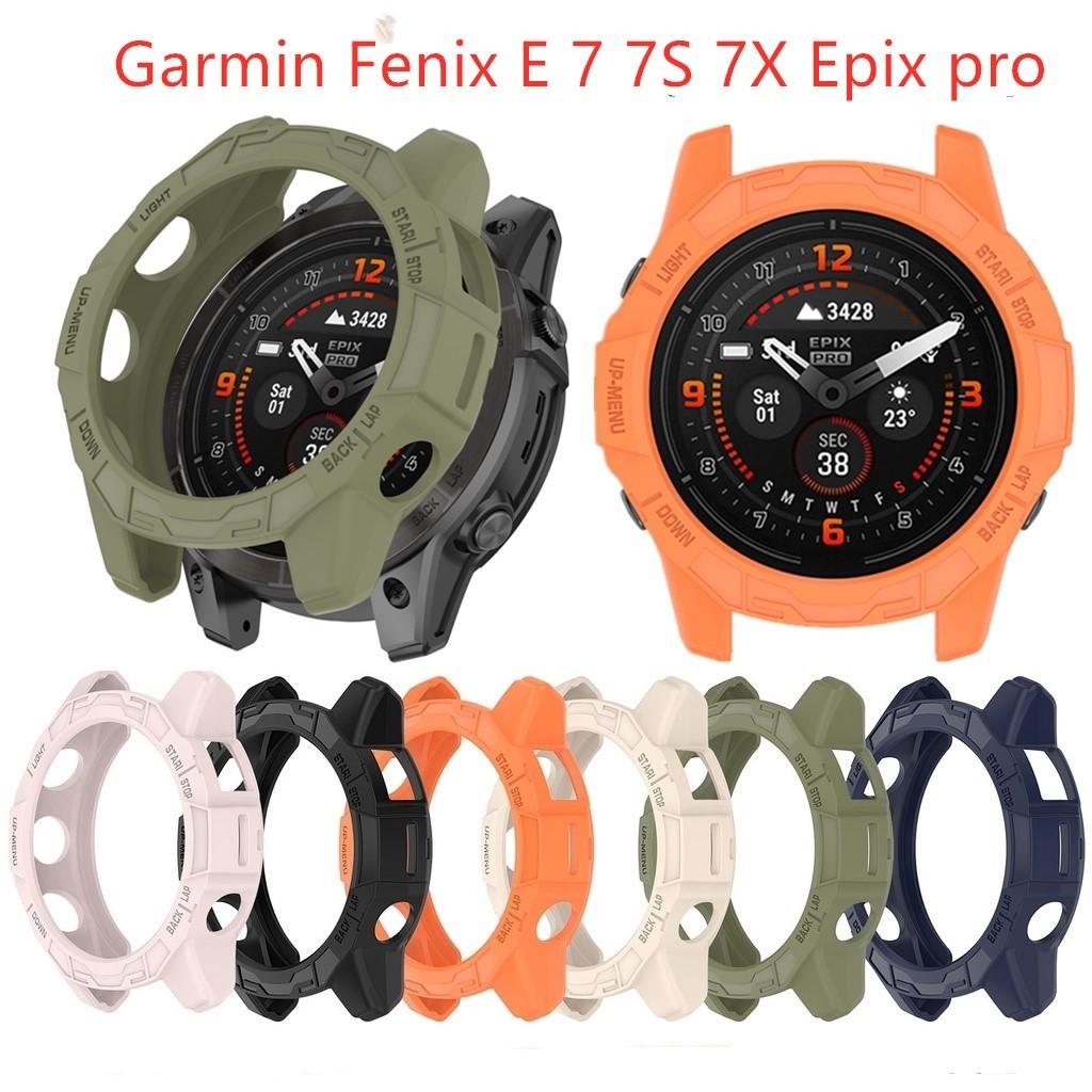 Мягкий чехол для часов Garmin Fenix E 7 7x 7s Pro, защитный бампер для часов Garmin Epix Pro 42MM 47MM 51MM, аксессуары для часов