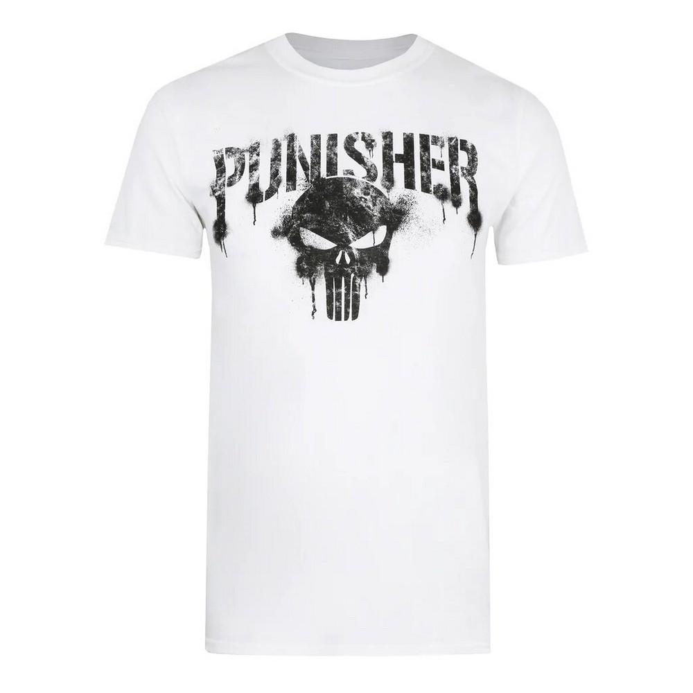The Punisher Mens Text T-Shirt