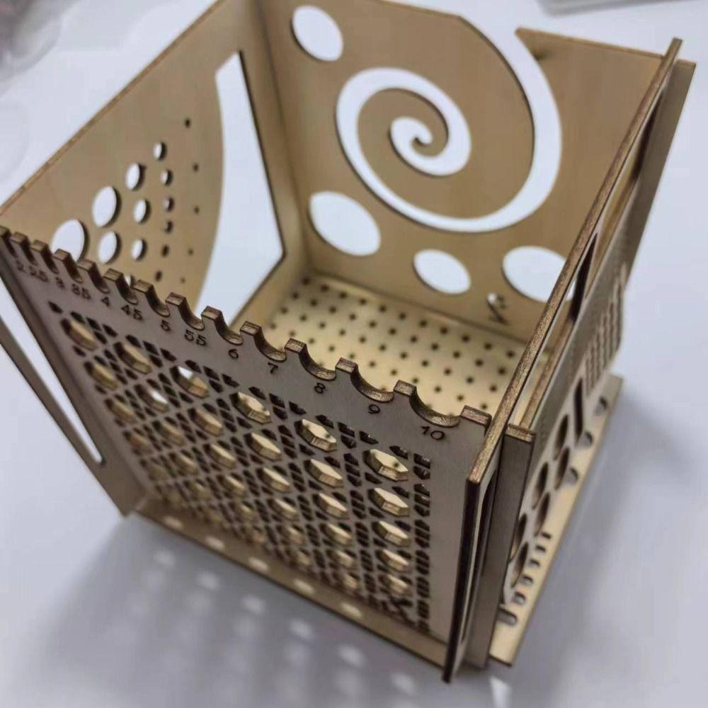 Деревянная чаша для пряжи для любителей вязания, коробка для хранения пряжи, органайзер для хранения пряжи, новый держатель для клубка пряжи