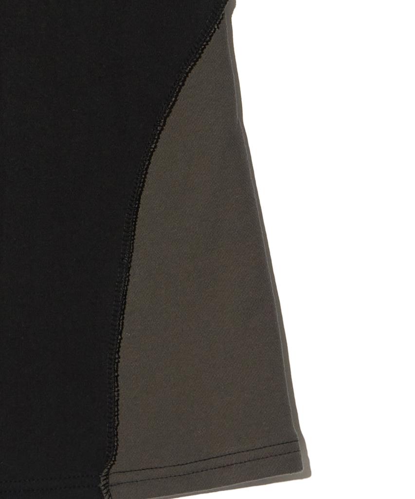 Peace Maker Ex Raw Maxi Skirt (Charcoal)