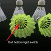 Glowing LED Badminton Light-up Lighting Shuttlecocks Training Luminous Badminton Balls  Dark Night