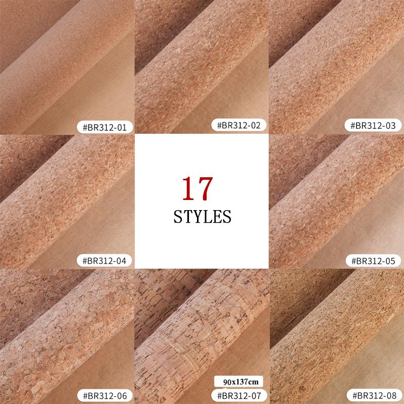 90x140 см 0,5 мм мягкая натуральная пробковая кожа ткань с древесным зерном материал для обивки фон обувь сумочка декор ремесла