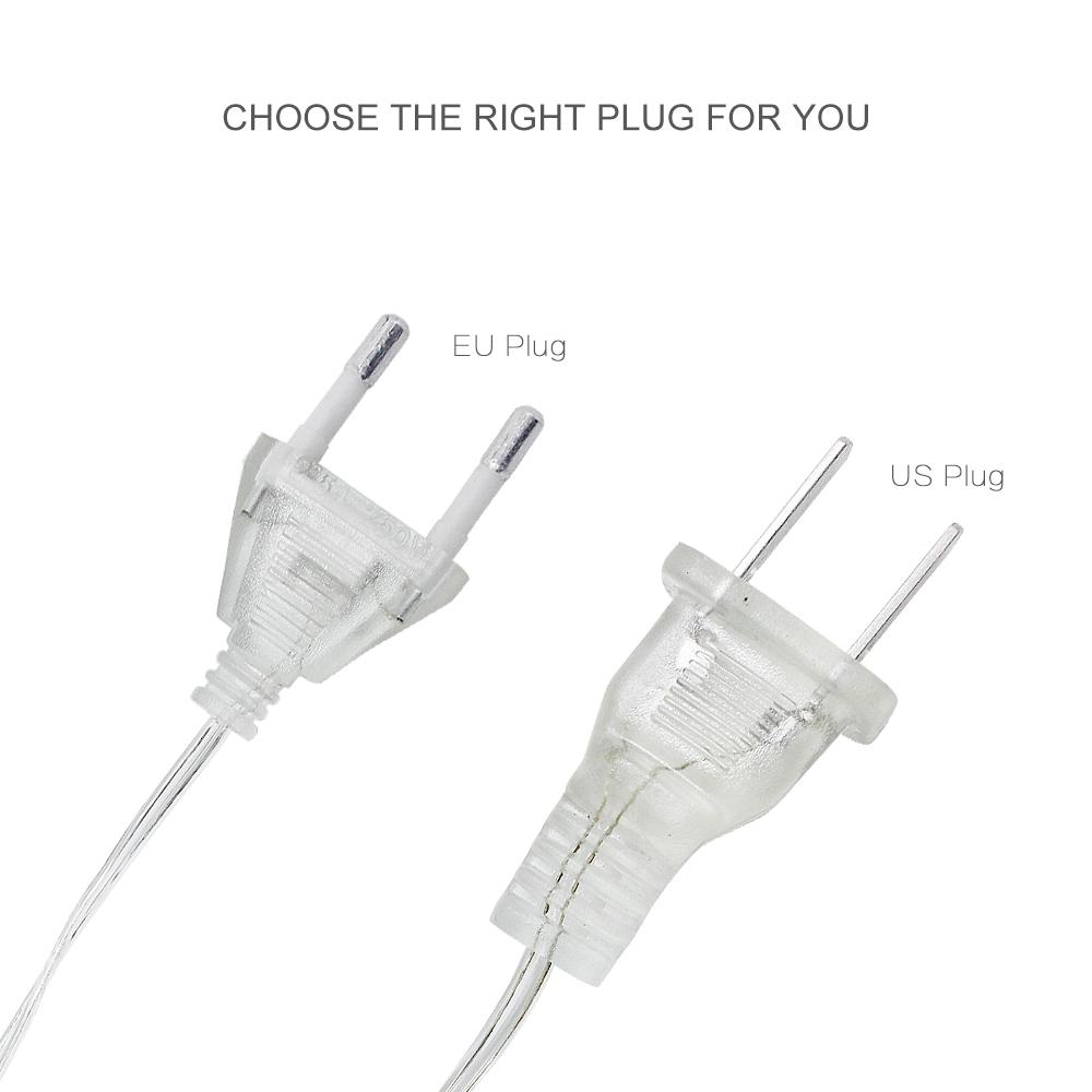 3M светодиодные занавески с сосульками, 300 светодиодов, Рождественская сказочная лампа, уличный дом для свадебной вечеринки, украшение сада