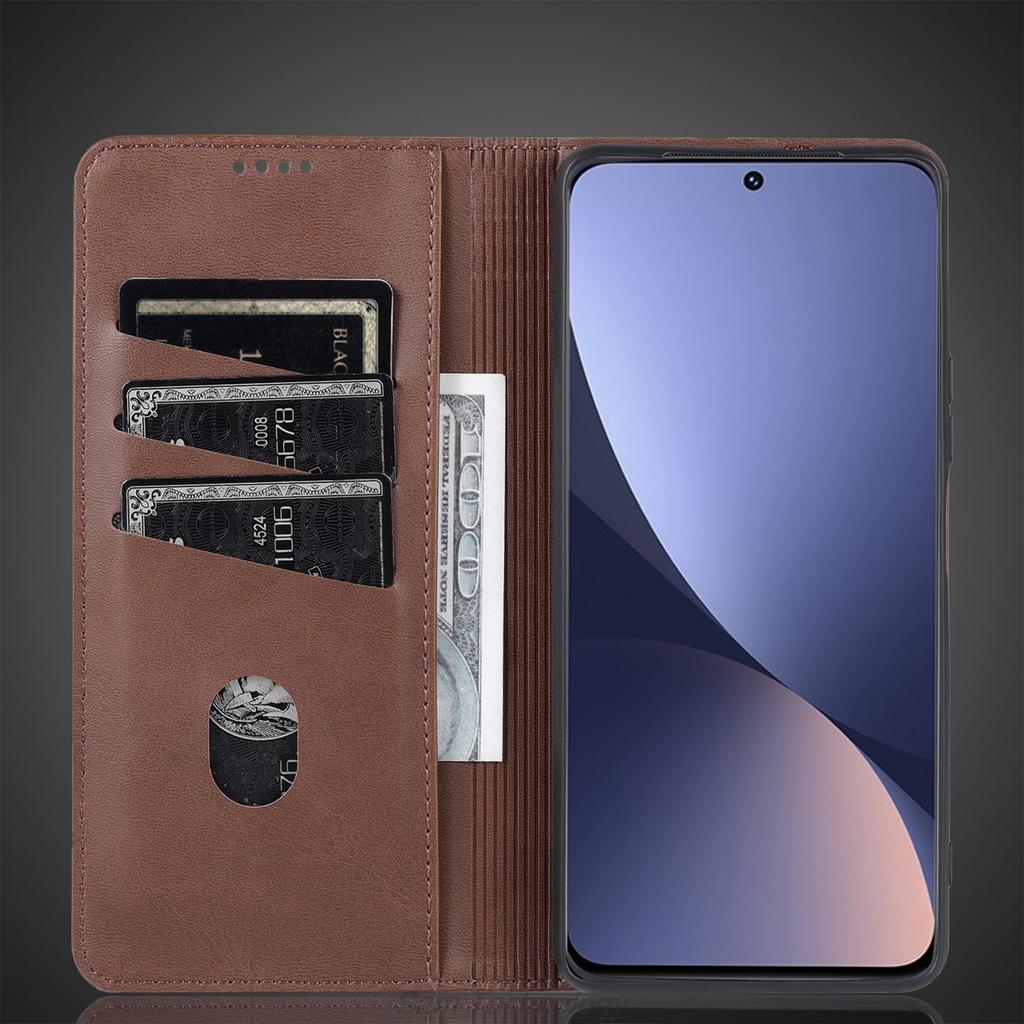 Роскошный магнитный адсорбционный кожаный чехол для Xiaomi 12 12x 12s флип-чехол защитный чехол Capa Fundas Coque Business