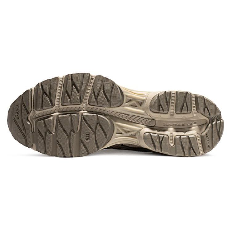 Asics Gel-Flux Удобные Универсальные Тканевые Синтетическая кожа Амортизирующие Прочные Низкие Кроссовки для тренировок и бега Мужские кроссовки Бежевый 1011B646-200