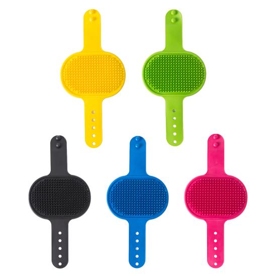 Cat Self Grooming Brush Adjustable Corner Cat Face Itch Scratching Brush Table Leg Silicone Massage Comb for Indoor Long Short Haired Cats