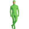 Однотонный костюм-невидимка Zentai, полностью закрывающий тело, обтягивающий комбинезон, костюм для косплея, взрослый, лайкра, эластичный, с закрытым лицом, для сценических выступлений