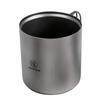 OUTDOOR Titanium Double Wall Mug 420ml Double Wall A.S.F.