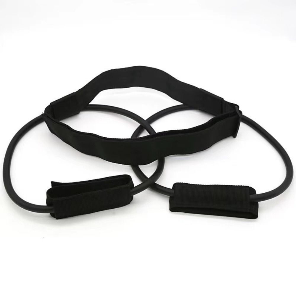 Non-Slip Strength Bands Padded Cuffs Booty Belt Portable Exercise Cord Fitness