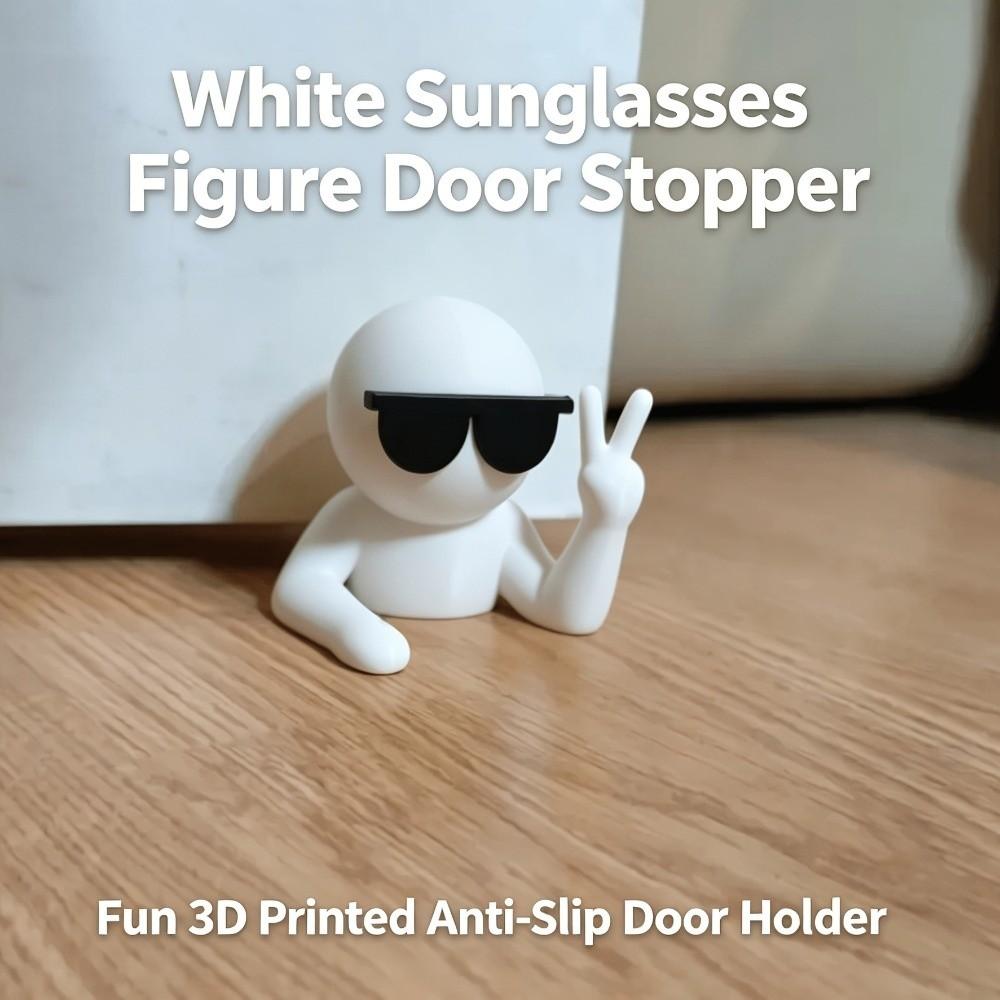 Non-Slip Door Stop Wedge Thickened Funny Villain Door Wedge Villain Door Stopper Home Decoration