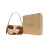 Coach Сумка-тоут Nolita 19 с логотипом, из телячьей кожи и гладкой кожи, женская, коричнево-хаки, CDW34-IMYFH