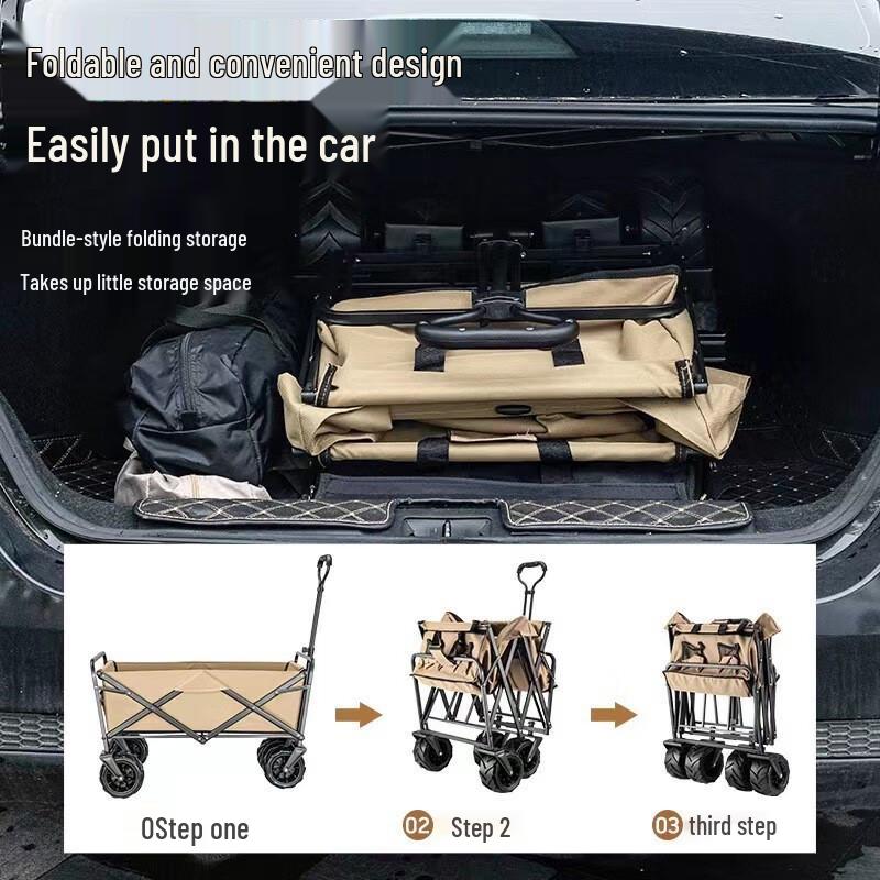 Miss Yizi Foldable Outdoor Camping Cart
