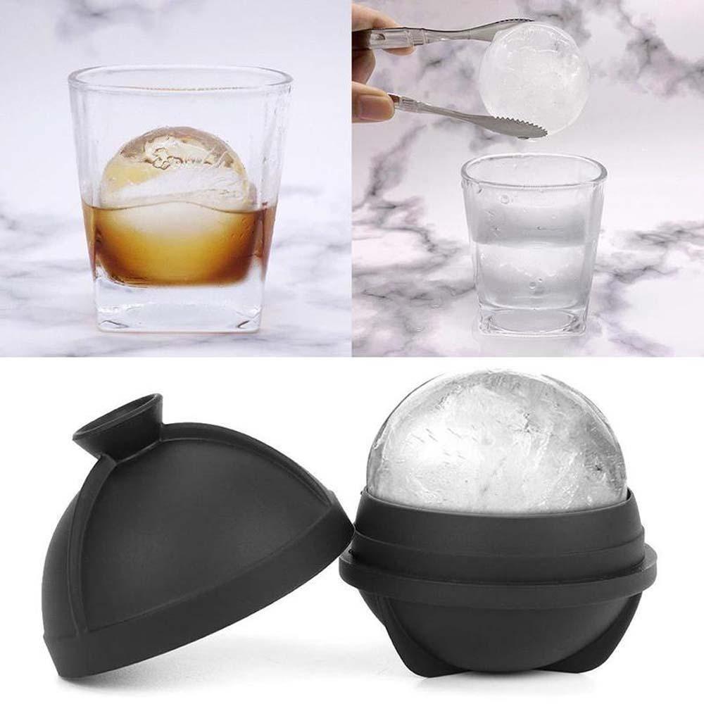 Home 6 cm Whiskey Round Shape Cocktail Ice Cream Cube Ice Cream Tools Freeze Mould Ball Ice Molds