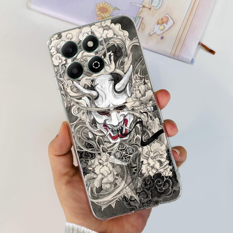 Чехол для Honor X6b JDY-LX1 JDY-LX2 Чехол Роскошный Мраморный Узор Мягкий Прозрачный Силиконовый Задняя Крышка Телефона Для Honor X6b 4G X 6B Fundas