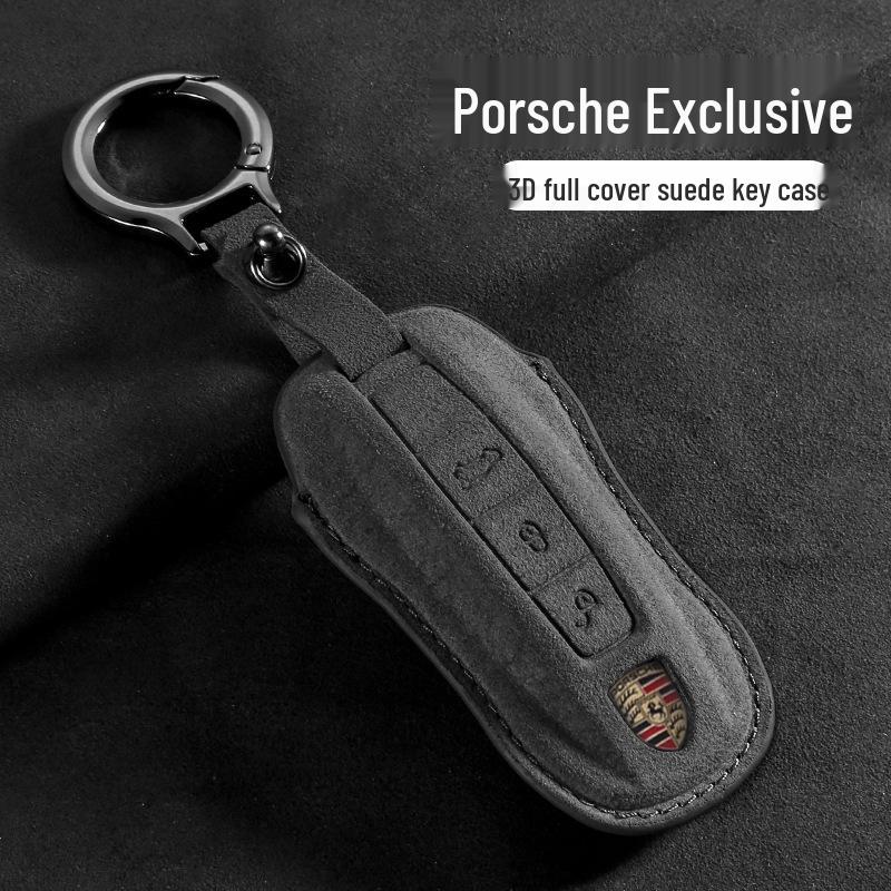 Чехол для ключей Porsche для новых Cayenne, Macan, 718, Taycan, Panamera и 911
