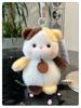 Короткий плюшевый кот с веревкой для подвешивания, для декора стола и детской комнаты