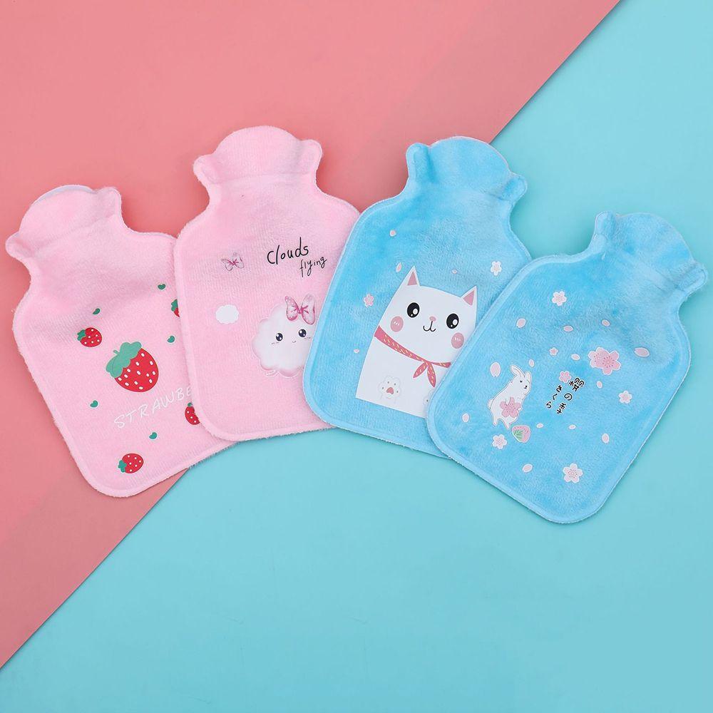 Winter Explosion-proof Cartoon Warming Products Plush Hot Water Bottles Water Injection