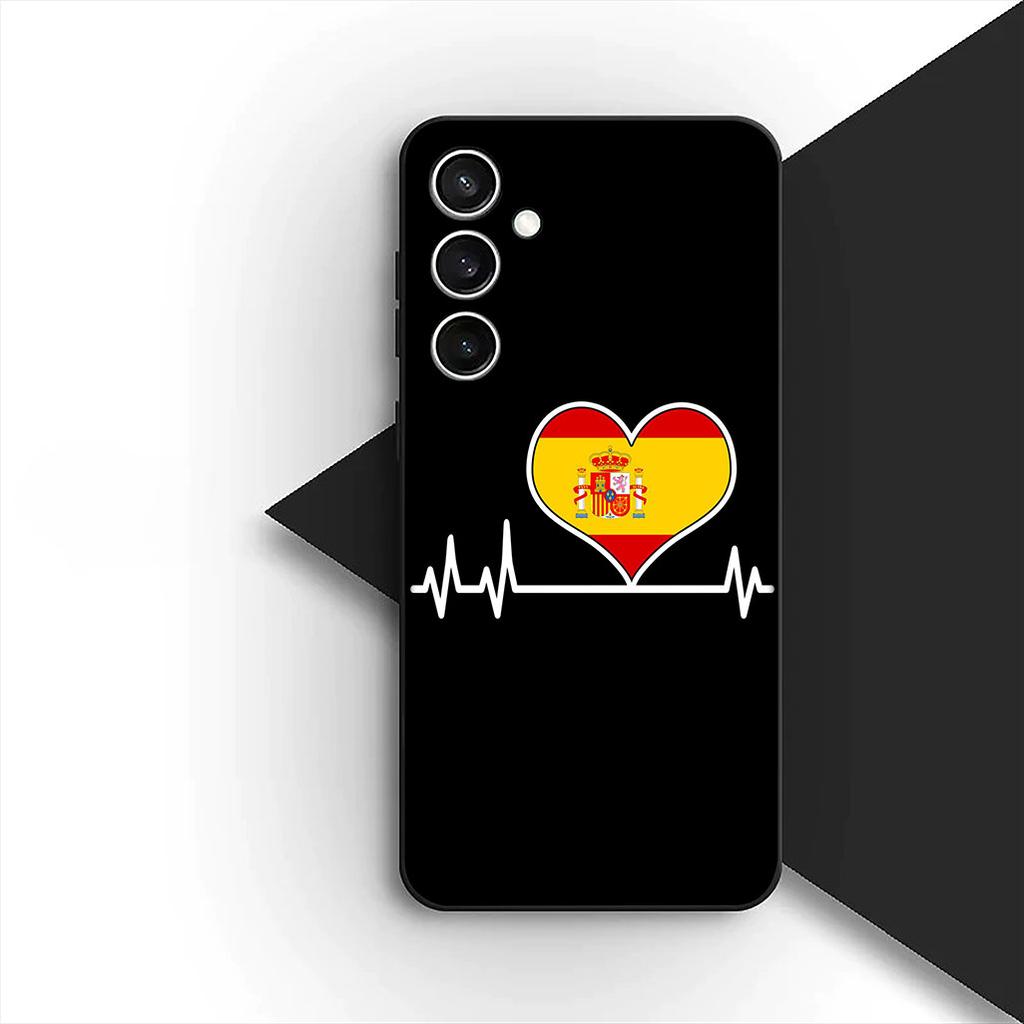 Чехол для Xiaomi Poco C75 C65 C85 X7 X6 M8 F7 F8 Ultra F6 Pro Чехол для телефона Защитный чехол Испания Футбол № 19 Футбол №19 Флаг
