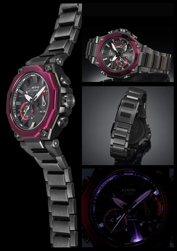 Watch Equipped with Bluetooth Radio Solar Dual Core Guard Structure Gray [Casio] G-Shock [MT-G] MTG-B2000BD-1A4JF Men's