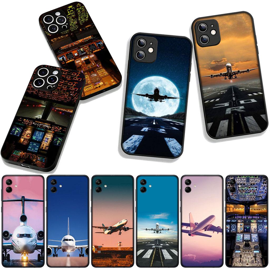 Aircraft Travel SKY Phone Cover for Xiaomi Redmi Note 14 12 13 ProPlus A4 A3 Pro Plus 12C 13C 14C 5G Case