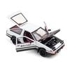 1:24 Initial D Toyota Trueno AE86 Литая под давлением модель автомобиля из сплава, спортивный автомобиль, игрушки для детей и взрослых, игрушечные машинки с черным капотом
