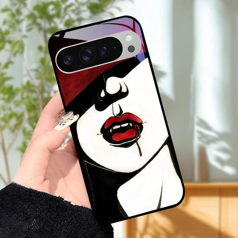 Для Google Pixel 8 8a Стеклянный чехол для телефона Pixel8 Pro Чехол из закаленного стекла для Google Pixel 7a 7 Pro Pixel7 Ударопрочные чехлы