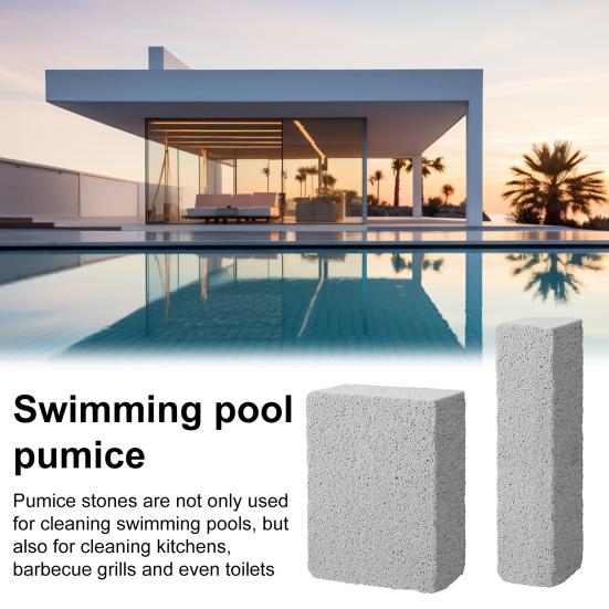 8 Pcs Pool Pumice Stone Swimming Pool Tile Cleaner Pool Cleaning Pumice Block for Pools Kitchens Grills Toilets