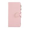For Xiaomi Redmi Note 14 4G (163.25mm) Case Zipper Wallet Leather Phone Cover with Wrist Strap