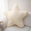 INS Nordic Star Pillow, Macaron Color Plush Sofa Cushion, Fresh and Simple Cute Decorative Pillow, Soft and Comfortable