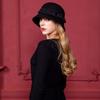 Kaliseumontapone Haley 5 Fur Cloche Bucket Hat
