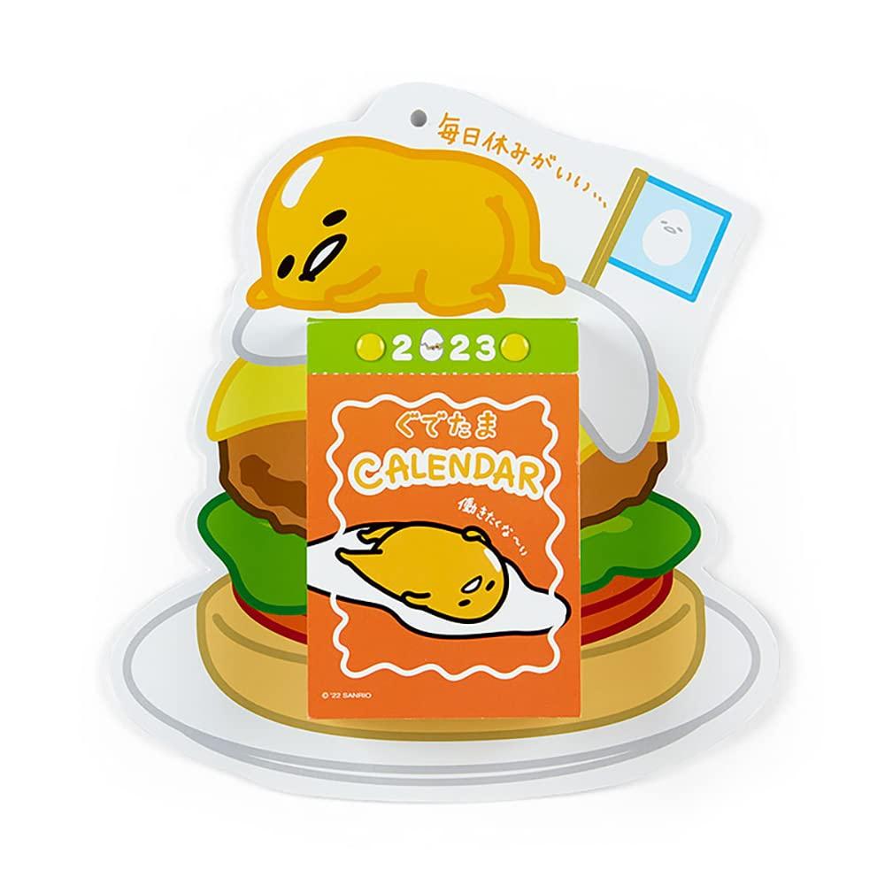 Sanrio Sanrio Calendar 2023 Настенный Gudetama Gudetama Ежедневный календарь 365 узоров Rokuyo All Display Character 203343 SANRIO (САНРИО)